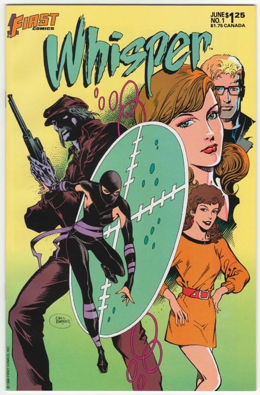 Whisper #1 front cover