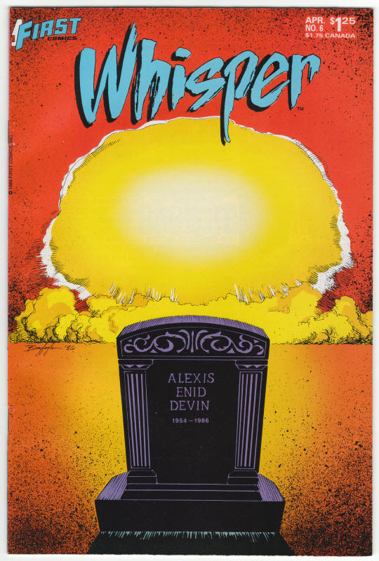 Whisper #6 front cover