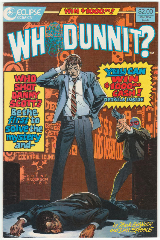 Whodunnit #1 front cover