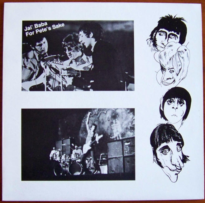The Who Jai Baba For Petes Sake Album front jacket