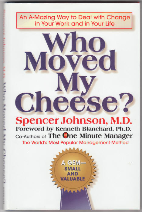 Who Moved My Cheese front cover