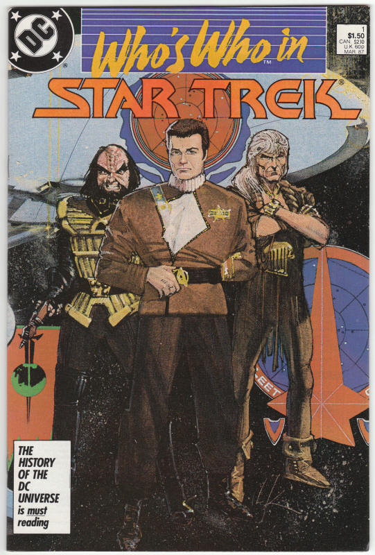 Whos Who In Star Trek 1 front cover