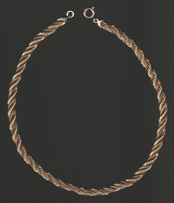 Winard Vintage Gold Filled Choker Necklace