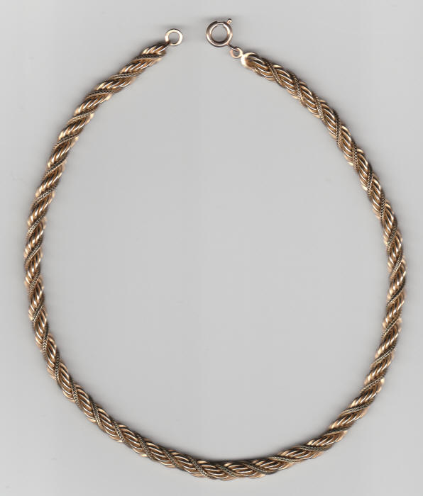 Winard Vintage Gold Filled Choker Necklace