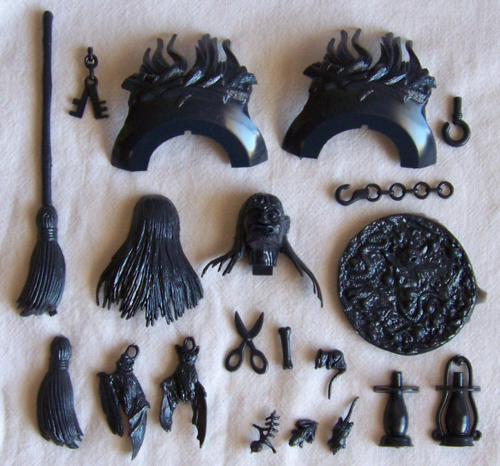 Aurora The Witch Model spare parts