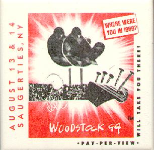 Woodstock 1994 button