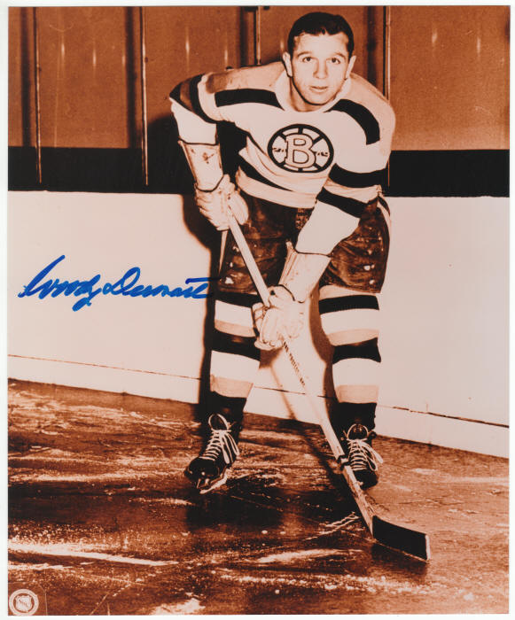 Woody Dumart Autographed Photo