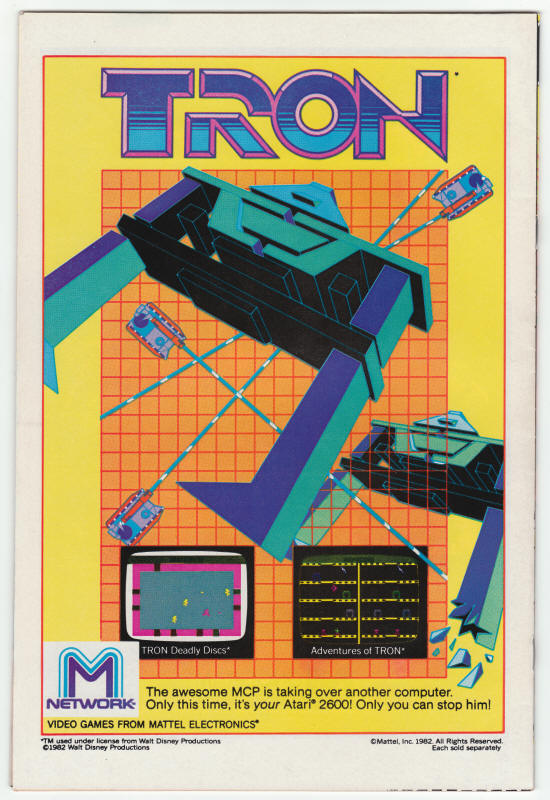 Worlds Finest Comics #294 back cover