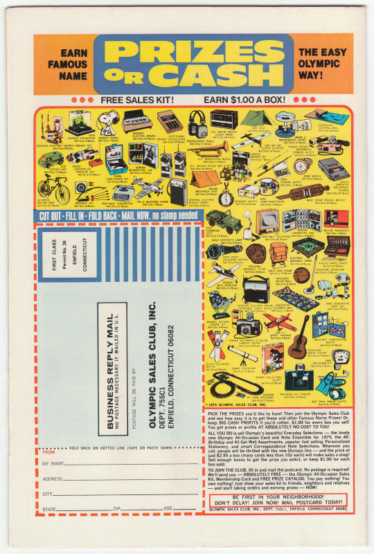 Wulf The Barbarian #2 back cover