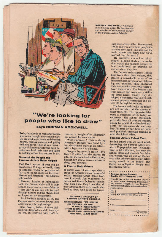 X-Men #21 back cover