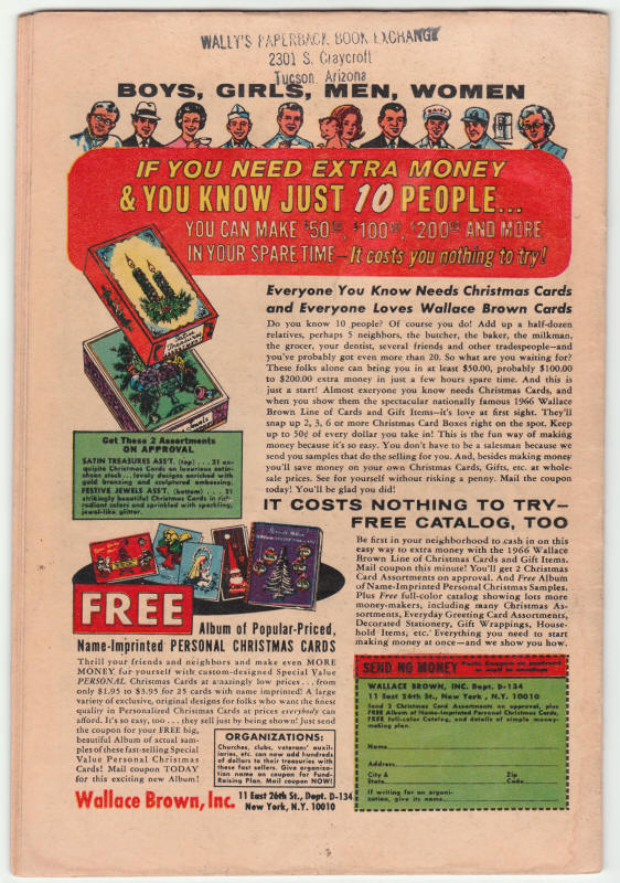 X-Men #24 back cover