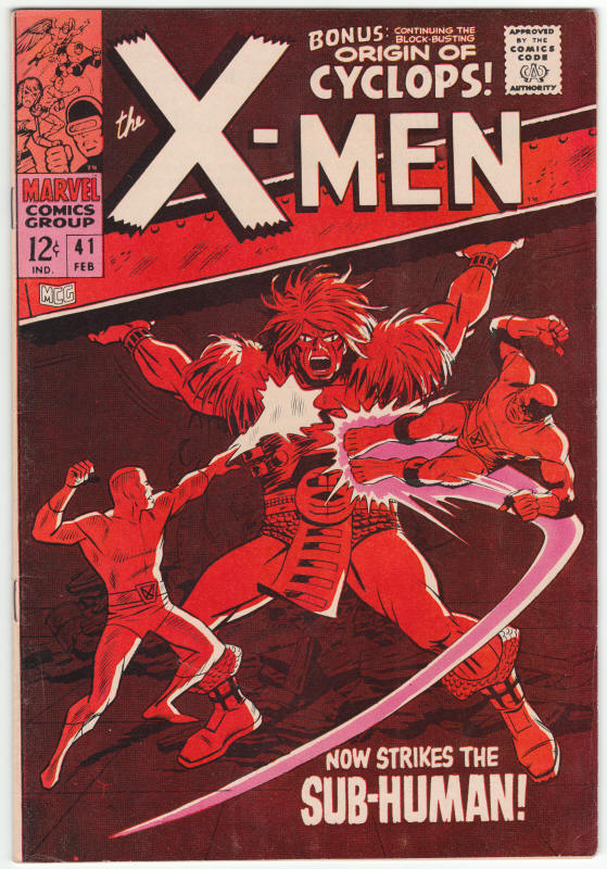 X-Men #41 front cover