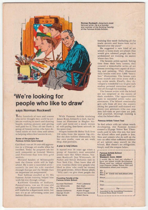 X-Men #42 back cover