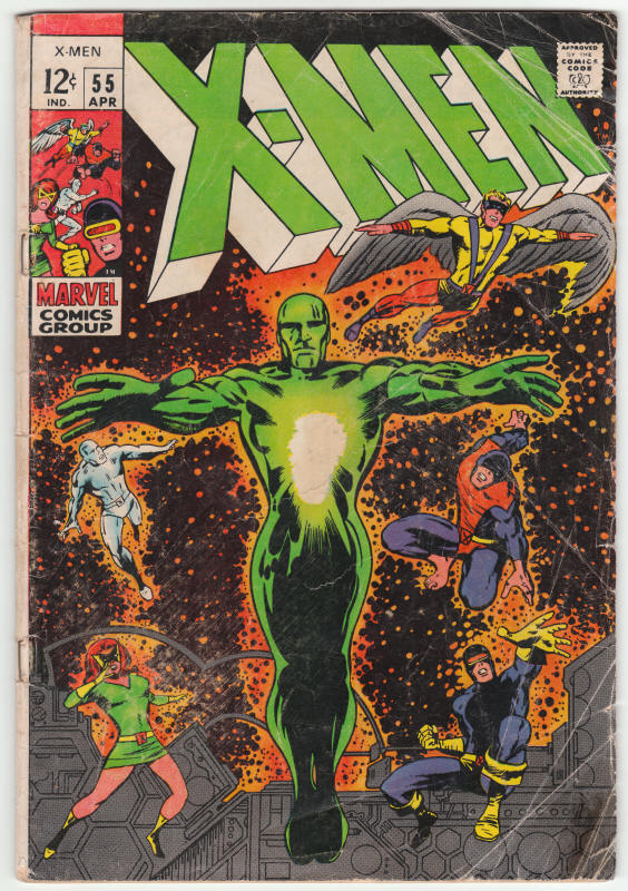 X-Men #55 front cover