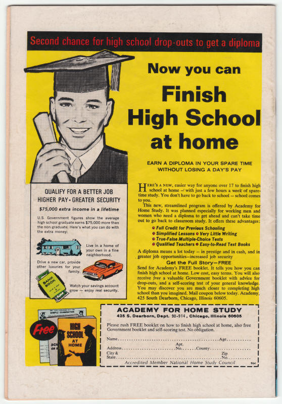 X-Men #57 back cover