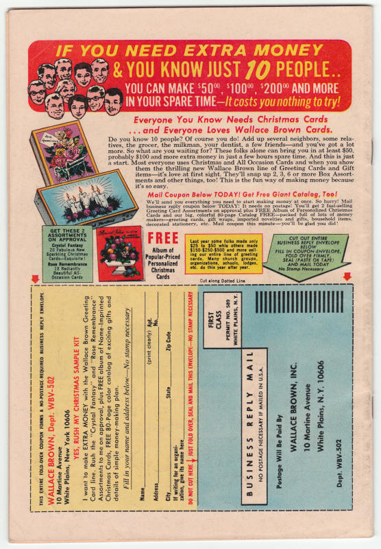 X-Men #60 back cover