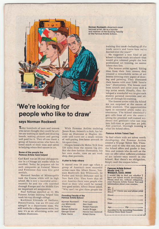 X-Men #62 back cover