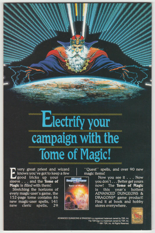 X-Men Annual #15 back cover