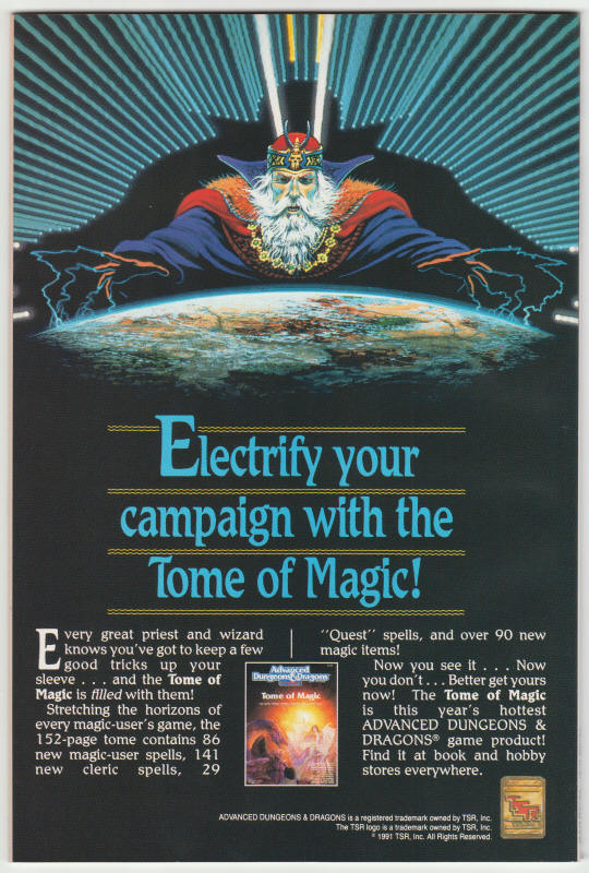 X-Men Annual #15 back cover