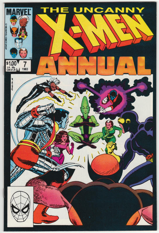 X-Men Annual #7 front cover