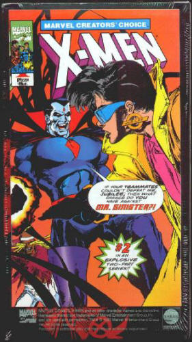 X-Men Pizza Hut Promos Creators Choice VHS Tapes Set 2
