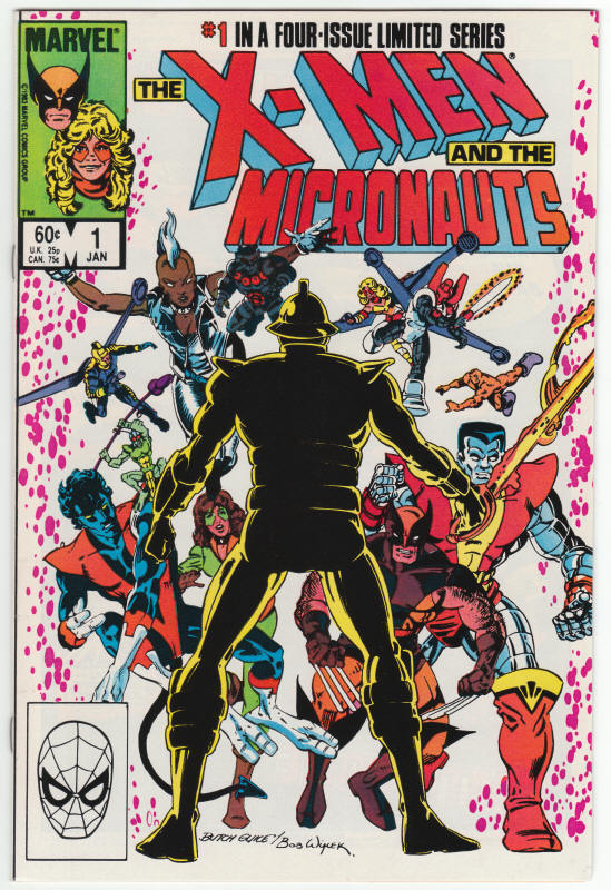 X-Men And The Micronauts #1 front cover