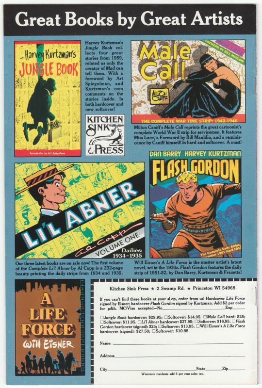 XXXenophile 1 back cover