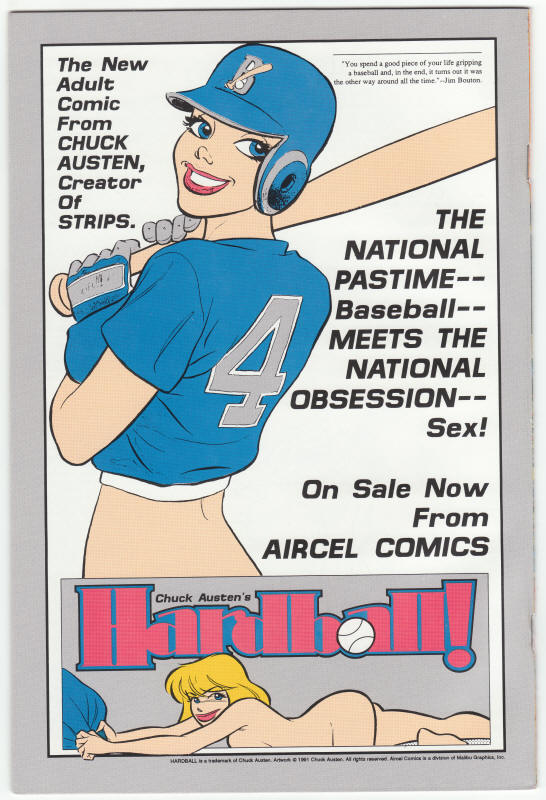 XXXenophile 5 back cover