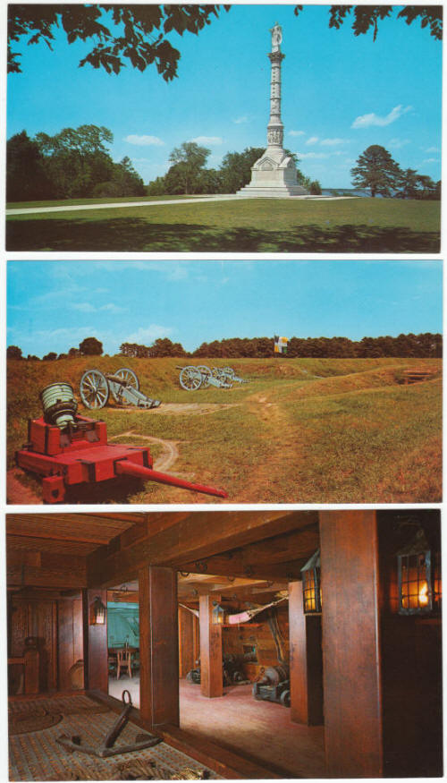 1970s Yorktown Virginia Post Cards