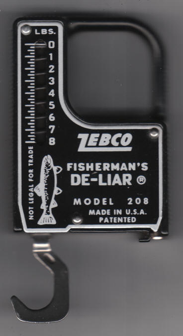 Zebco Fishermans DeLiar Model 208